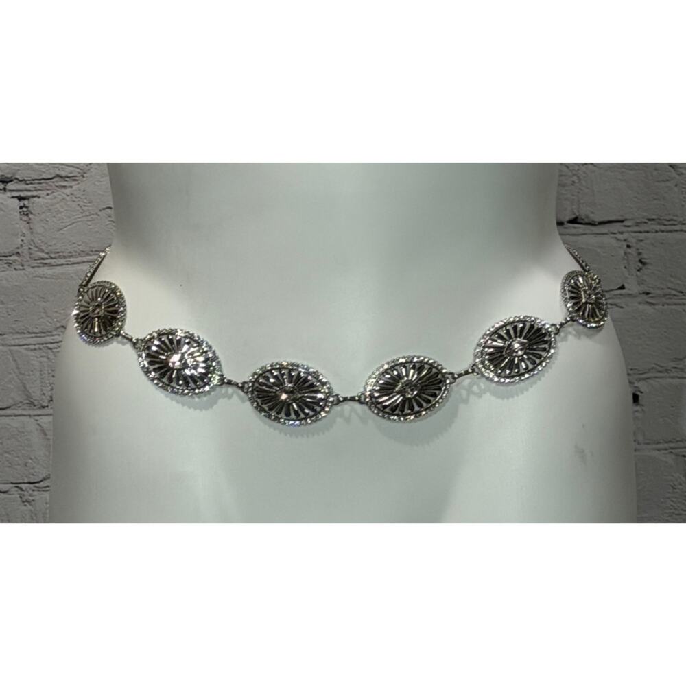 Women's Concho Style Chain Belt (Size XL)